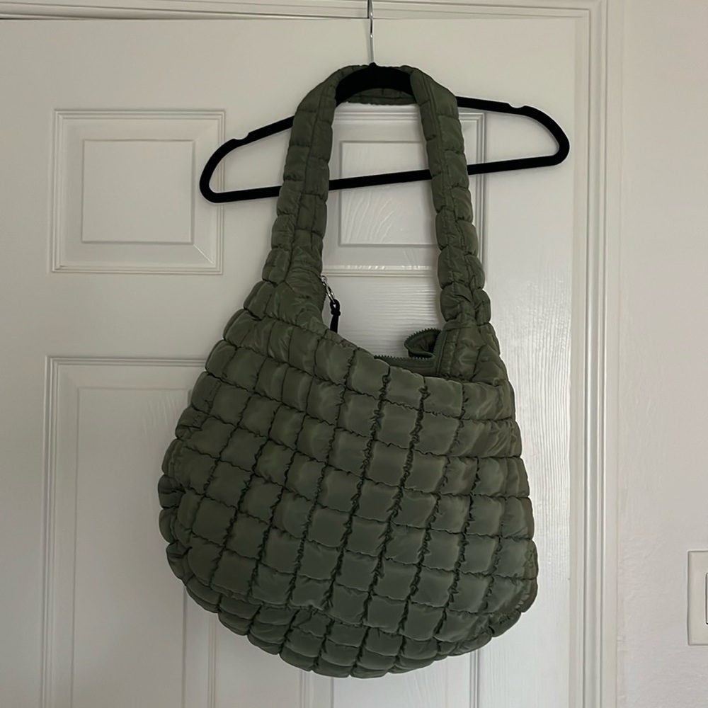 Free People quilted bag